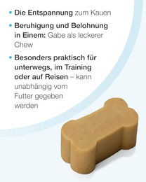 Vetoquinol Zylkene Chews 450 mg zur Beruhigung für große Hunde 14 Stück - 14 x 450 mg – Bild 1 von 4