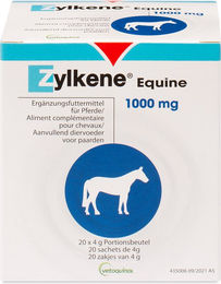 Vetoquinol Zylkene Equine Beruhigungspulver für Pferde 20 x 4 g - 20 x 4 g – Bild 1 von 4