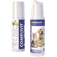 Produktbild von Vetplus Complivit Paste mit Vitaminen und Probiotika zur Unterstützung der Verdauung und Rekonvaleszenz 150 g