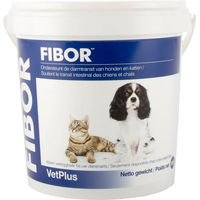 Produktbild von Vetplus Fibor Nahrungsergänzung zur Unterstützung der Verdauung für Hunde und Katzen 2 x 500 g