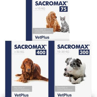Produktbild von VetPlus Sacromax 300 Pulver für Hunde zur Unterstützung von Leber und Niere