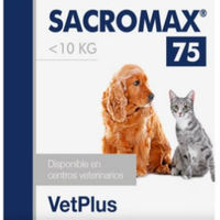 Produktbild von VetPlus Sacromax 75 Pulver für Hunde und Katzen zur Unterstützung von Leber und Niere