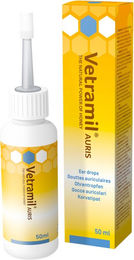 Vetramil Auris Ohrenreiniger zur Ohrenpflege für Hunde und Katzen 50 ml – Bild 1 von 2