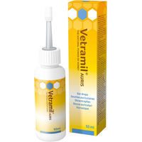 Produktbild von Vetramil Auris Ohrenreiniger zur Ohrenpflege für Hunde und Katzen 50 ml