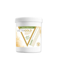 Produktbild von VETRIGOLD MatriX DARM Probiotika Ergänzungsfutter zur Unterstützung von Magen-Darm und Immunsystem in Tablettenform