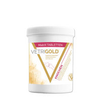 Produktbild von VETRIGOLD MatriX KNOCHEN Ergänzungsfutter für Pferde in Tablettenform zur Unterstützung von Gelenken und Knochen für Fohlen und Aufzucht