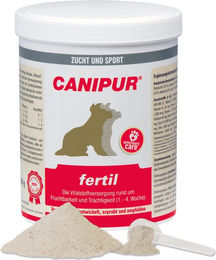 Vetripharm Canipur Fertil Nahrungsergänzung zur Förderung der Fruchtbarkeit für Hunde 1000 g – Bild 1 von 3