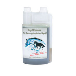 Vetripharm EquiPower Verdauungskräuter Liquid zur Unterstützung der Magen-Darm-Funktion bei Pferden 1 Liter - 1 l – Bild 1 von 3