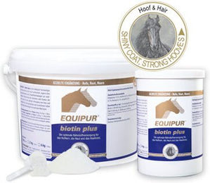 Produktbild von Vetripharm EQUIPUR Biotin Plus Ergänzungsfutter für Haut, Fell und Hufe