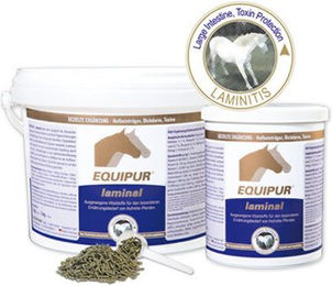 Produktbild von Vetripharm Equipur Laminal Ergänzungsfutter für Pferde bei Hufrehe und Stoffwechselproblemen