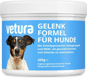 Vetura Gelenk-Supplement Pulver für Hunde hypoallergen 200g – Bild 1 von 4