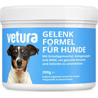 Produktbild von Vetura Gelenk-Supplement Pulver für Hunde hypoallergen 200g