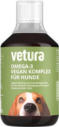 Vetura Omega-3 Vegankomplex Öl zur Unterstützung von Haut, Fell, Gelenken und Immunsystem 500 ml – Bild 1 von 3