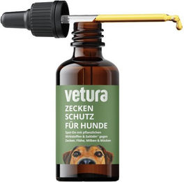 Vetura Spot-On Zeckenschutz für Hunde gegen Zecken, Flöhe und Milben 50 ml – Bild 1 von 4