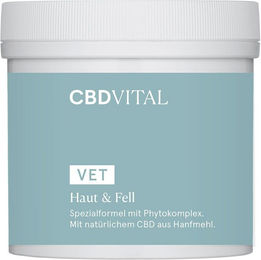 Produktbild von VetVital CBD VITAL VET Haut & Fell Pulver mit Vitaminen und Mineralstoffen 100g