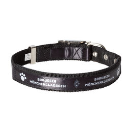VfL Borussia Mönchengladbach Hundehalsband aus Nylon in Schwarz 45-60 cm – Bild 1 von 5
