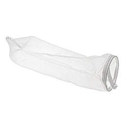 vhbw Universal Filtersocke aus Nylon für Aquarien, Pools und Skimmer, 18 x 81 cm, Weiß – Bild 1 von 3
