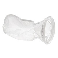 Produktbild von vhbw Universal Filtersocke für Aquarien und Pools aus Polyester 18 x 45 cm 150 Mikrometer Weiß