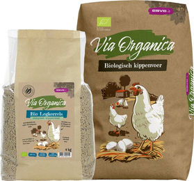 Via Organica Bio Hühnerfutter Lege-Pellets 3 mm 4 kg – Bild 1 von 3