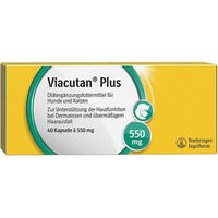Produktbild von Viacutan Plus Kapseln Nahrungsergänzung für Haut und Fell