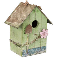 Produktbild von Viana Vogelhaus im Landhausstil mit Blumenornamenten