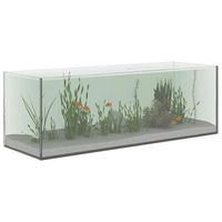 Produktbild von vidaXL Aquarium aus Glas mit Speicher Transparent 60 x 20 x 20 cm