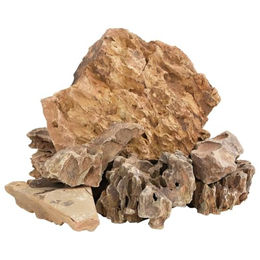 vidaXL Drachensteine Natursteine Braun für Aquarium Dekoration 10 kg - 10 kg – Bild 1 von 4