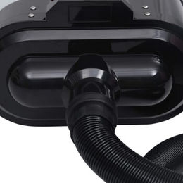 VidaXL Haustiertrockner aus Kunststoff in Schwarz – Bild 1 von 3