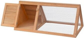 VidaXL Holz Stall für Kaninchen Hühner und Enten in Braun – Bild 1 von 9