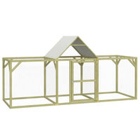 Produktbild von vidaXL Hühnerstall Freilaufgehege aus imprägniertem Kiefernholz für Hühner und Enten 300x100x150cm