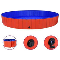Produktbild von vidaXL Hunde-Pool rot 3 m x 40 cm