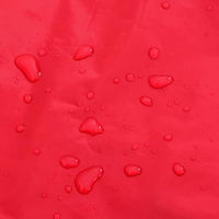 Produktbild von vidaXL Hunde Regenmantel für Welpen aus Polyester mit Reflexstreifen Rot XXS wasserdicht