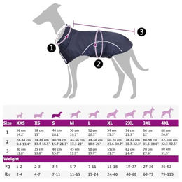 vidaXL Hunde Regenmantel für Welpen aus Polyester mit Reflexstreifen wasserdicht Marineblau Größe S – Bild 1 von 6