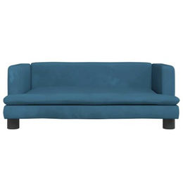 VidaXL Hundebett aus Holz in Blau – Bild 1 von 2