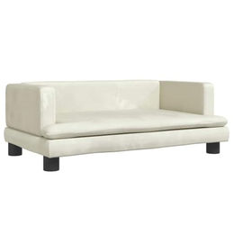 vidaXL Hundebett aus Polyester in Beige oder Weiß – Bild 1 von 2