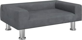 VidaXL Hundebett Grau 70 cm – Bild 1 von 3