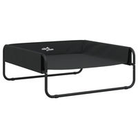 Produktbild von vidaXL Hundebett Outdoor Erhöhte Hundeliege aus Oxford-Gewebe und Stahl in Grau
