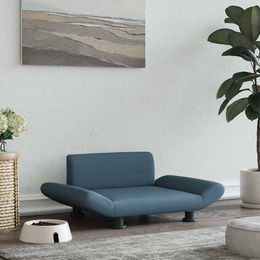 vidaXL Hundebett und Hundesofa für mittlere Hunde in Grau mit Polsterung – Bild 1 von 6