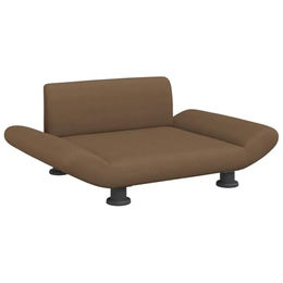 vidaXL Hundebett und Katzenbett mit weicher Polsterung aus Polyester in Braun für kleine Haustiere – Bild 1 von 6