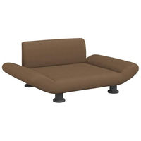 Produktbild von vidaXL Hundebett und Katzenbett mit weicher Polsterung aus Polyester in Braun für kleine Haustiere