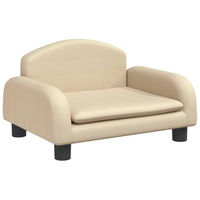 Produktbild von vidaXL Hundebett und Katzenbett mit weicher Polsterung für kleine Haustiere in Beige