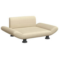 Produktbild von vidaXL Hundebett und Katzenbett mit weicher Polsterung in Beige für kleine Haustiere