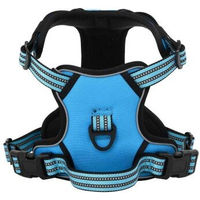 Produktbild von VidaXL Hundegeschirr aus Polyester Blau Größe M