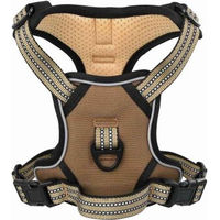 Produktbild von VidaXL Hundegeschirr aus Polyester braun Größe M für Welpen
