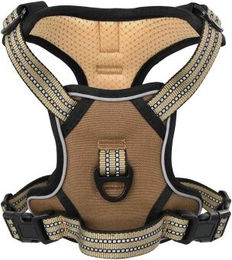 VidaXL Hundegeschirr für Welpen aus Polyester Braun XL – Bild 1 von 12