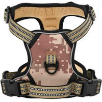 Produktbild von VidaXL Hundegeschirr für Welpen in Braun und Beige aus Polyester Größe XL