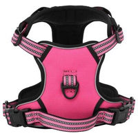 Produktbild von VidaXL Hundegeschirr für Welpen Rosa Größe L aus Polyester mit Reflektierung