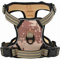 Produktbild von VidaXL Hundegeschirr Sicherheitsgeschirr für Welpen aus Polyester in Braun Beige Bunt Größe M