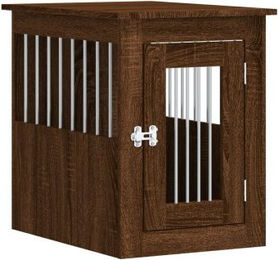 VidaXL Hundekäfig im Möbel-Stil braun 62 x 45 x 59 cm – Bild 1 von 3