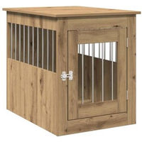 Produktbild von VidaXL Hundekäfig im Möbel-Stil Eiche 75 x 55 x 65 cm